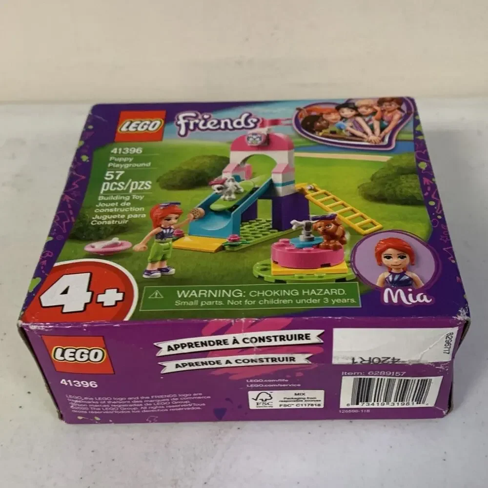 LEGO Friends Puppy Playground 41396 Starter Building Kit